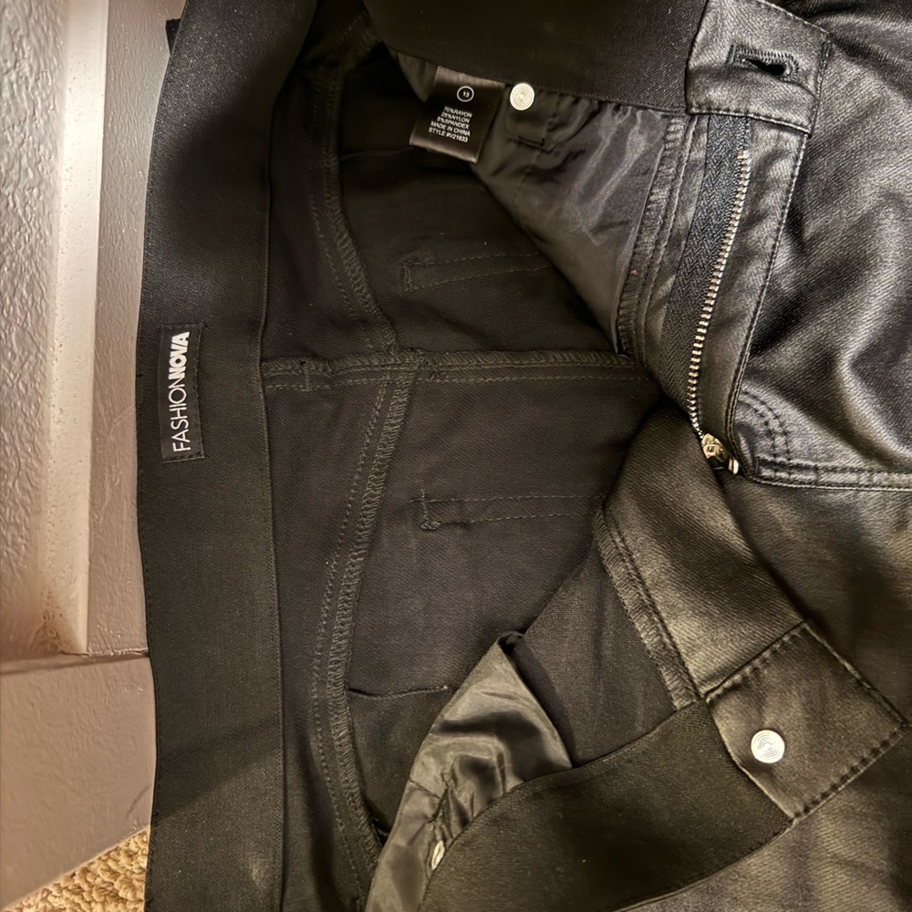 Leather pants
